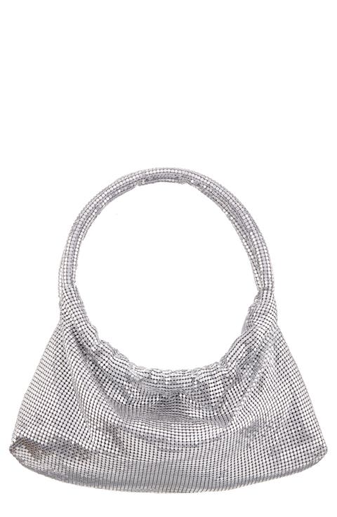 Joyce Mesh Top Handle Bag