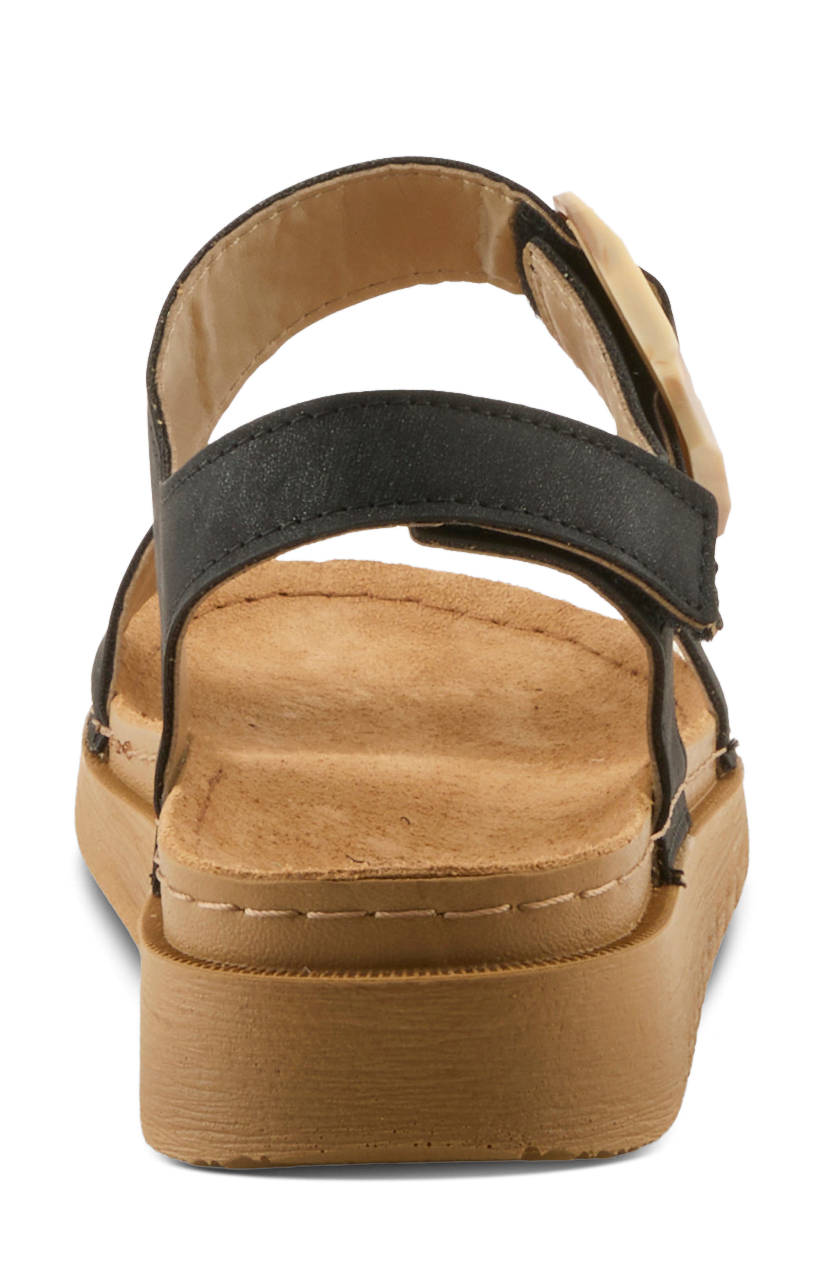 Bravies Ankle Strap Sandal, Alternate, color, BLACK
