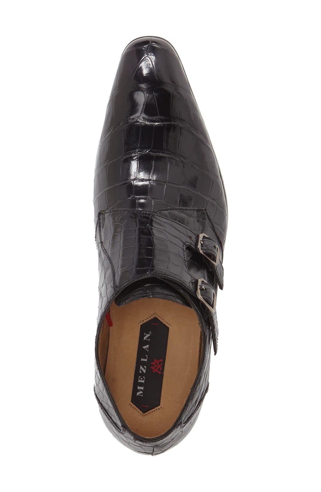 Mezlan 'Agra' Double Monk Strap Shoe, Alternate, color, 