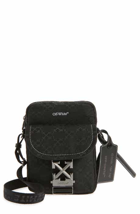 Off-White North/South Flight Multi Pocket Crossbody Bag