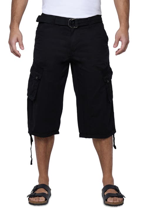 Belted Cargo Shorts
