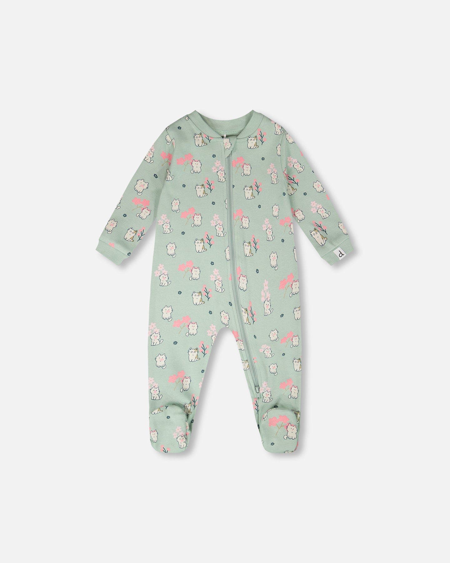 selected Green Kitten Print