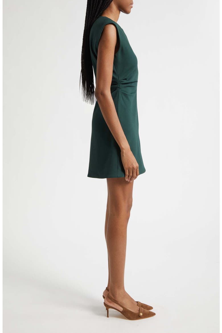 Imara Gathered Waist Minidress, Alternate, color, PINE