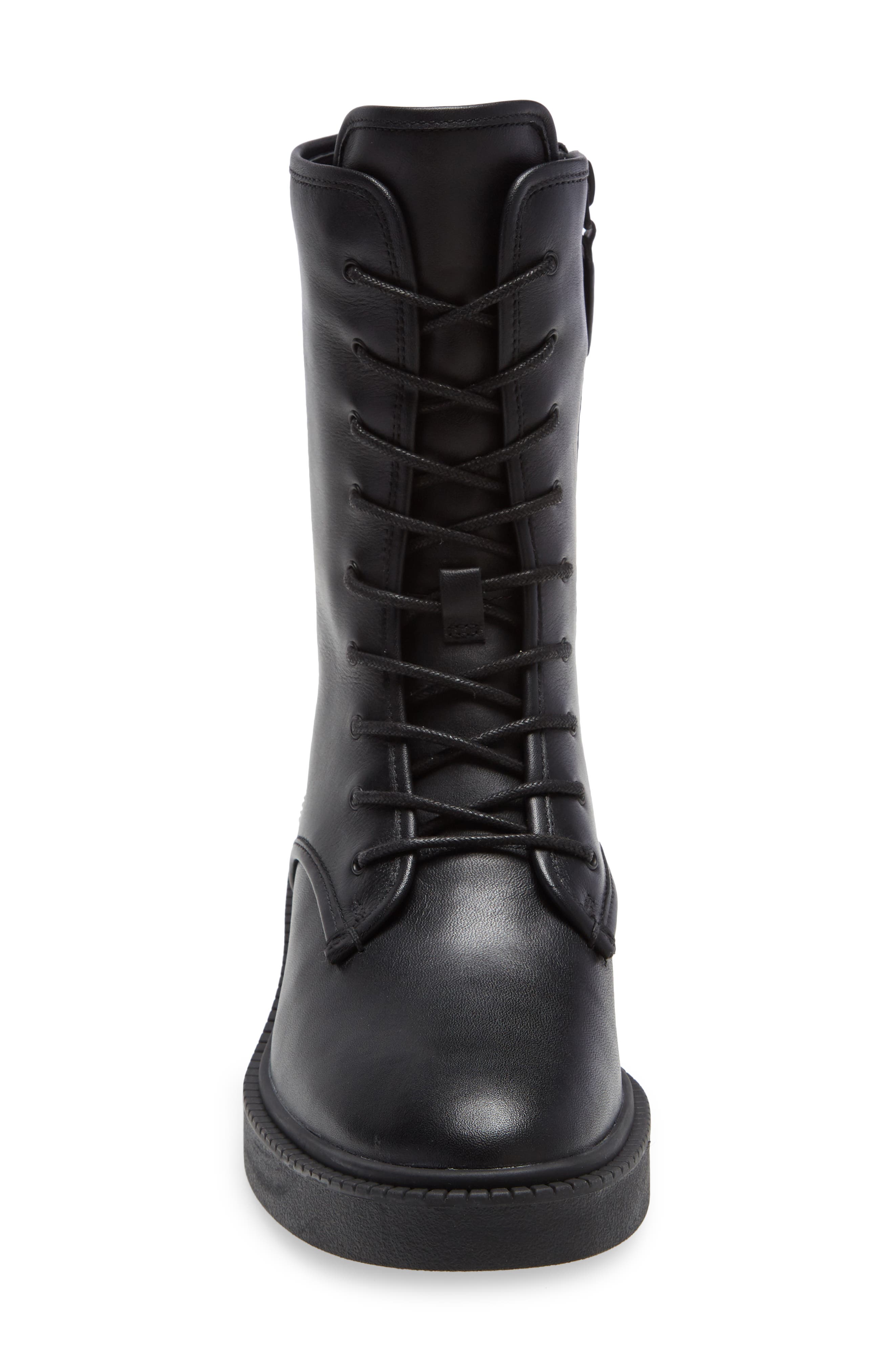 Vince Kady Lace-Up Leather Bootie, Alternate, color, 