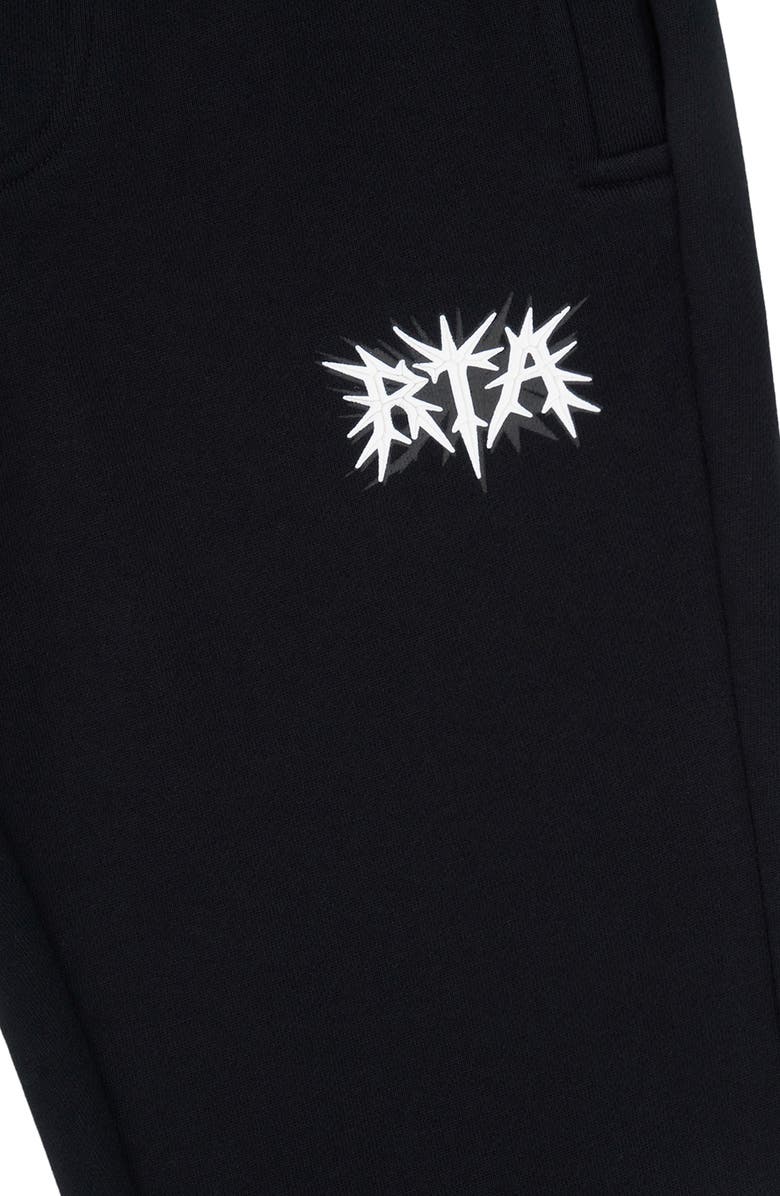 RtA Kids' Ewan Cotton Sweatpants, Alternate, color, Black Spike Rta