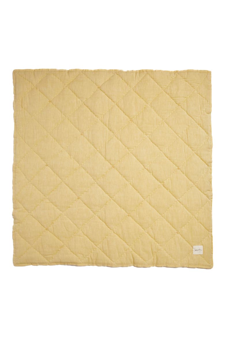 Chambray Blanket, Alternate, color, IVORY/ MARIGOLD