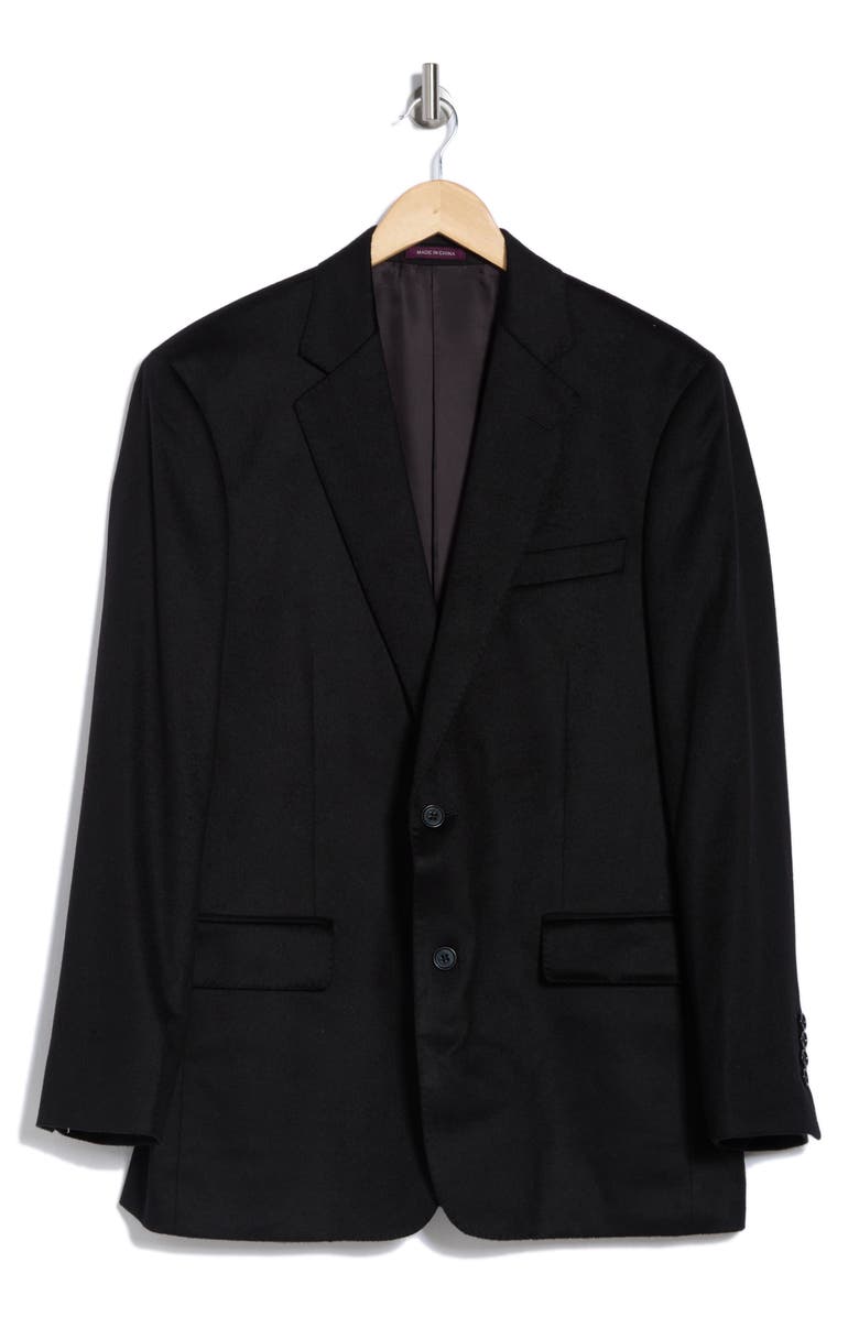 Bruno Magli Cashmere Classic Fit Sport Coat, Alternate, color, 