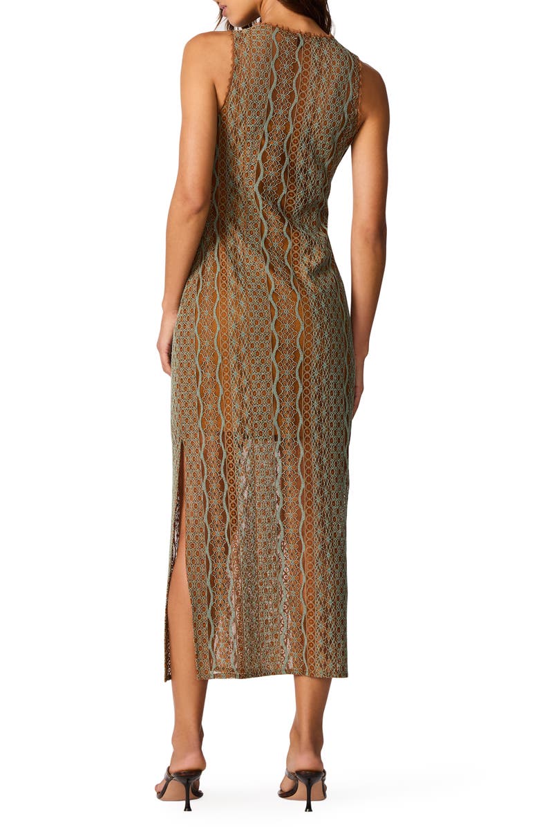 Steve Madden Nyssa Sleeveless Dress, Alternate, color, Rust Multi
