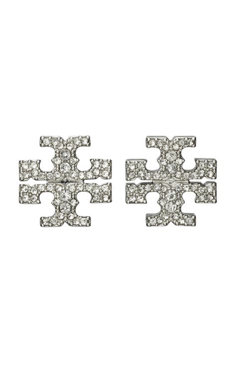 Icon Pavé Stud Earrings