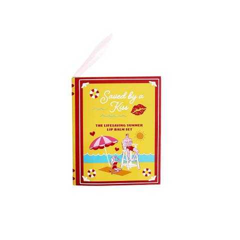 Book Themed Lip Balm Set