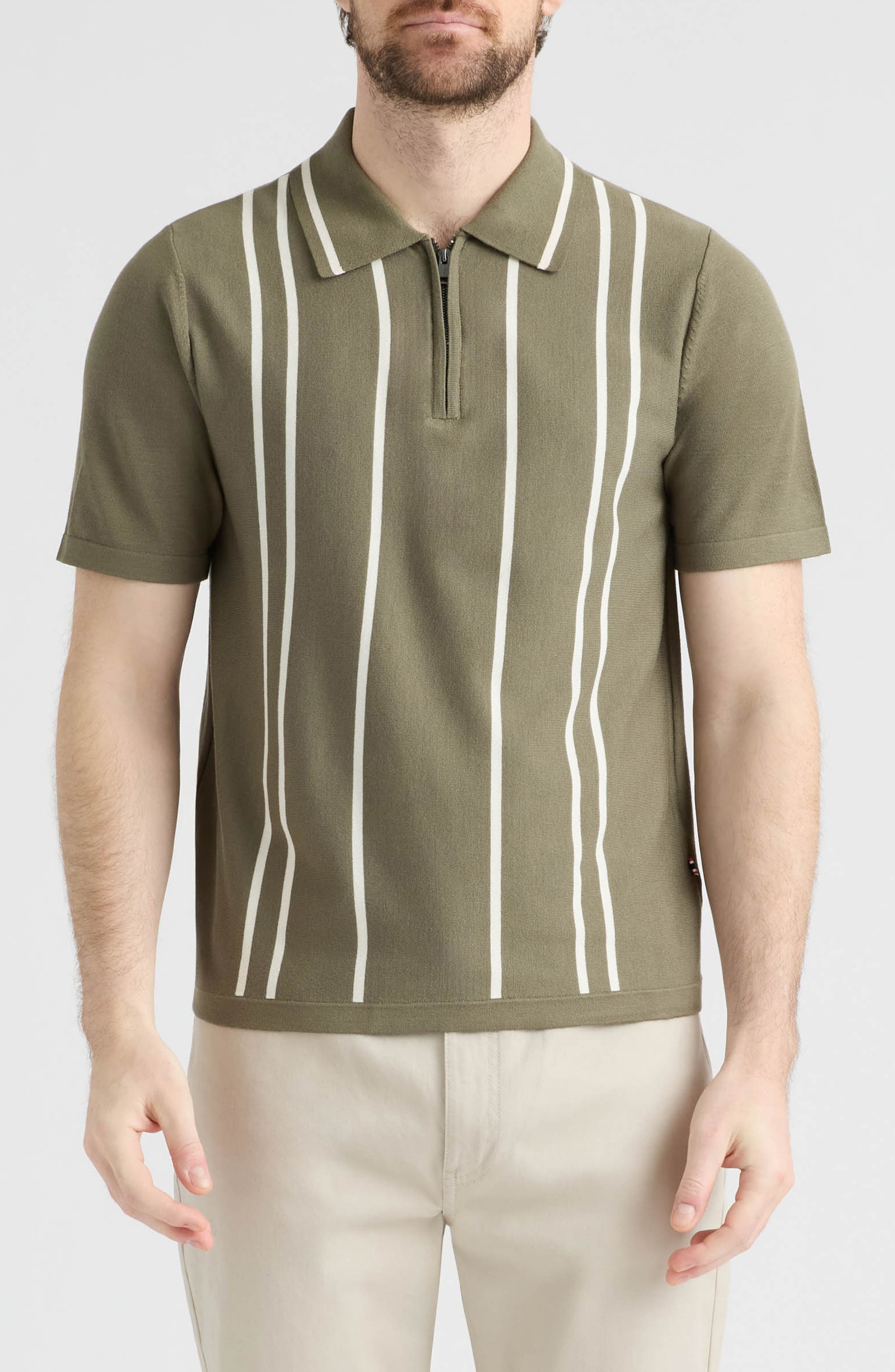 Alsen Half Zip Polo Sweater - image 3