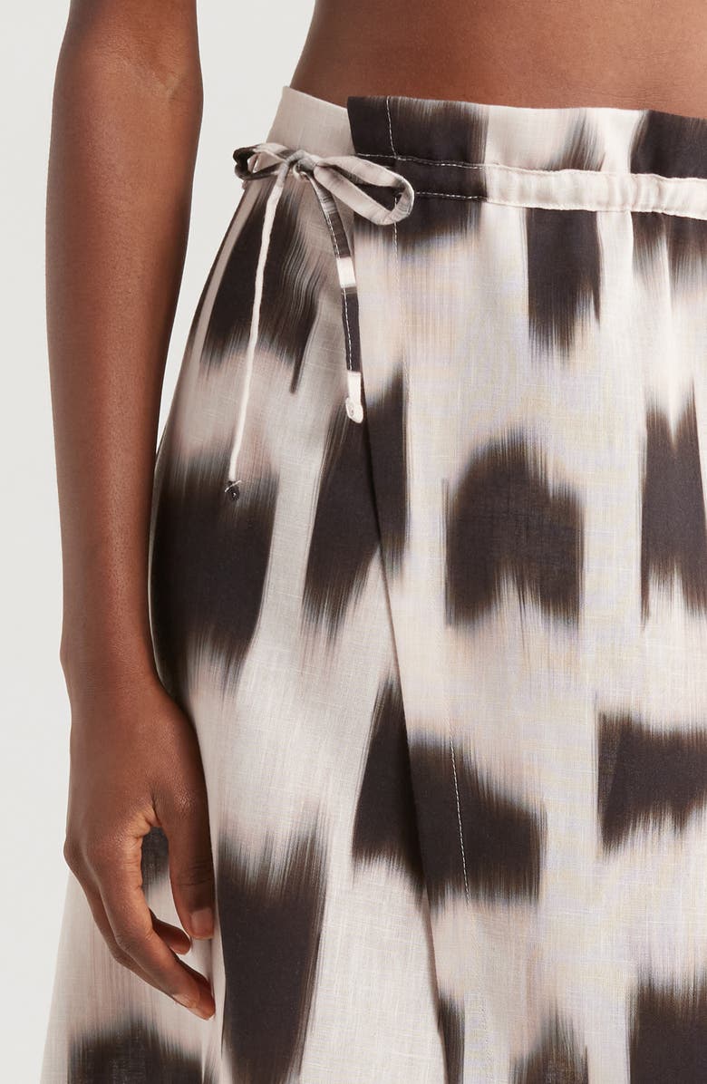 BOAMAR Nala Cover-Up Maxi Skirt, Alternate, color, Animal Raw