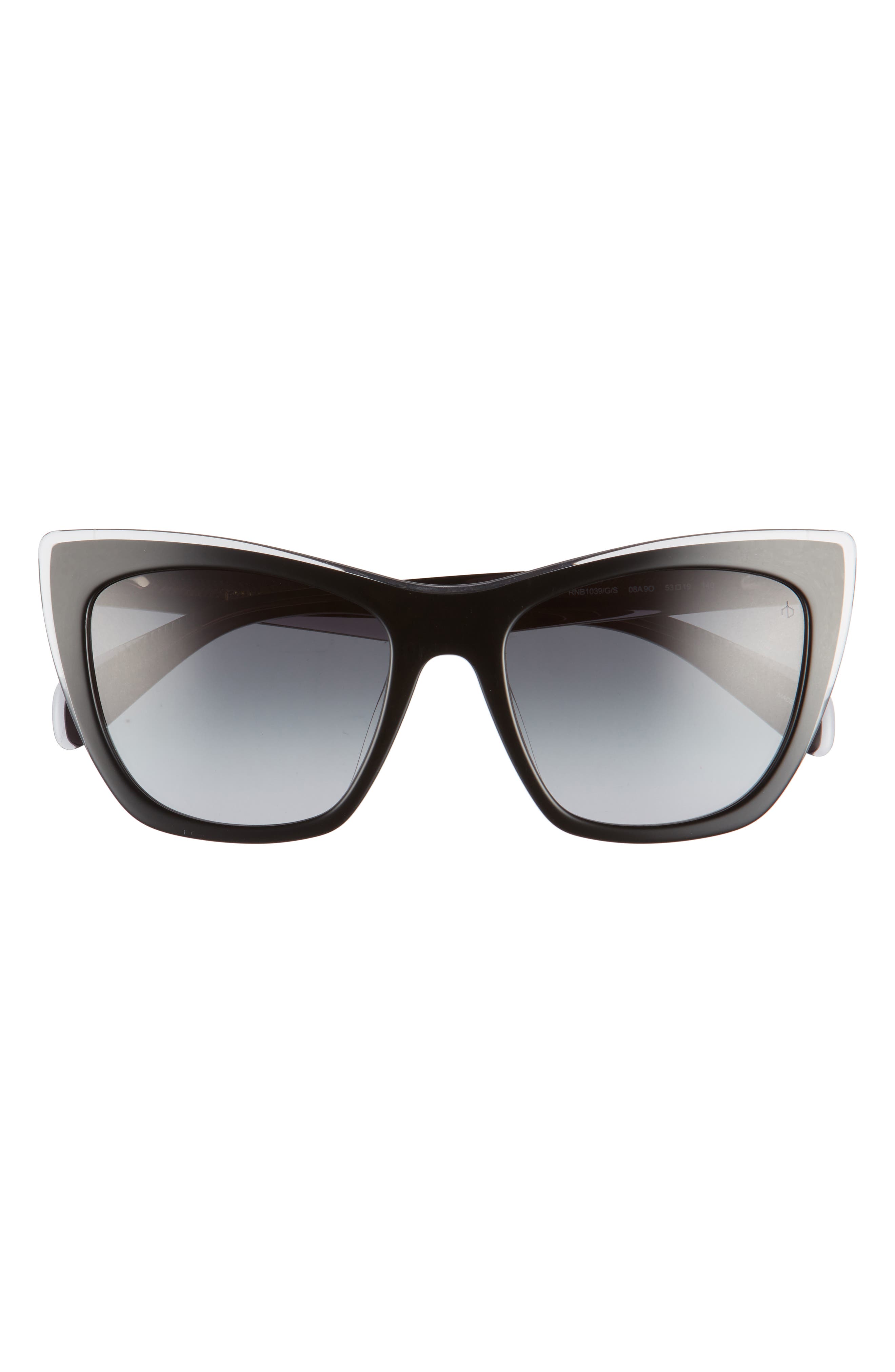 rag & bone 53mm Gradient Cat Eye Sunglasses | Nordstrom