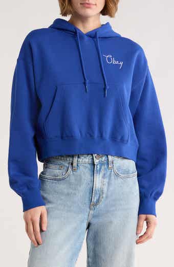 Obey Cities Crop Hoodie