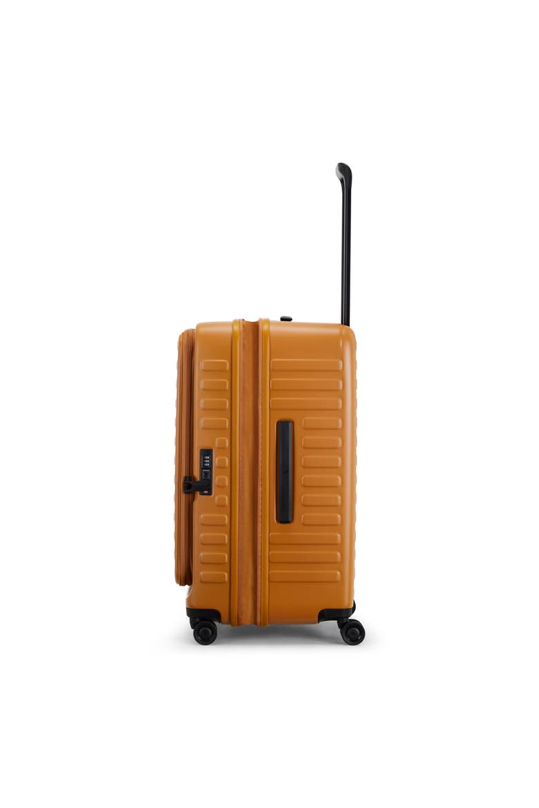 Cubo Fit Lite Check in 28 inch Lightweight Luggage, Alternate, color, Golden Ochre