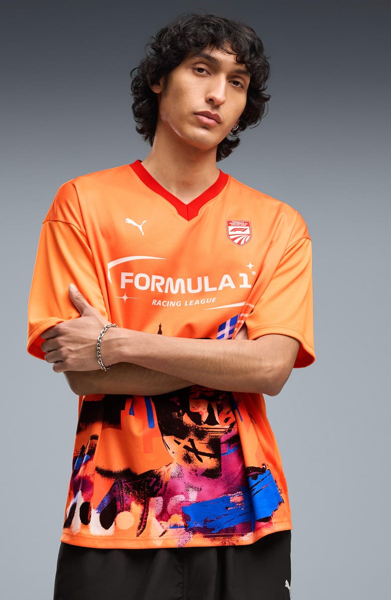 PUMA F1 Spain Jersey, Alternate, color, Melon Glow