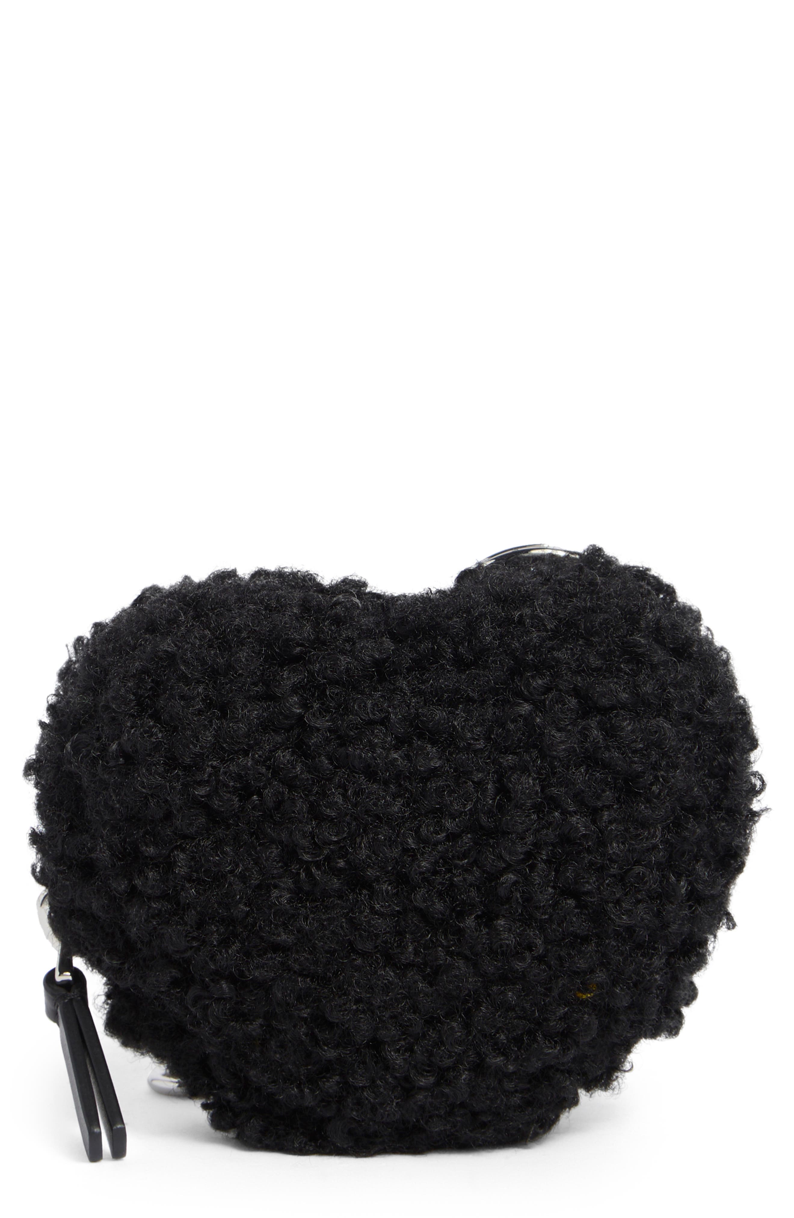 Faux Fur Pouch Bag Charm