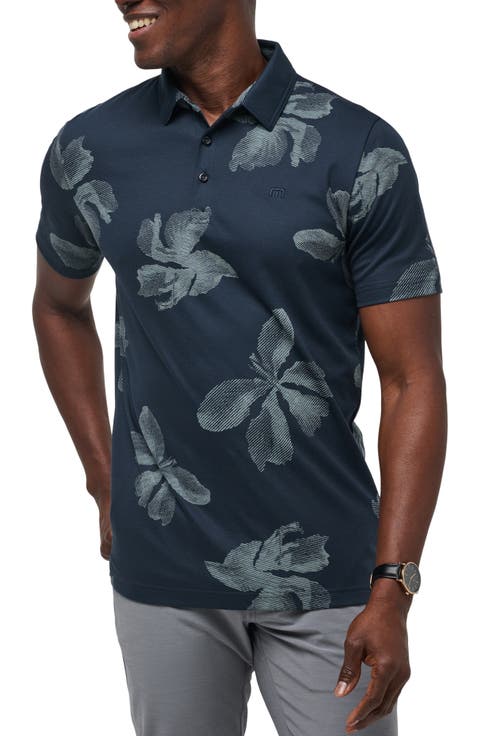 Tropical Tour Floral Cotton Blend Polo