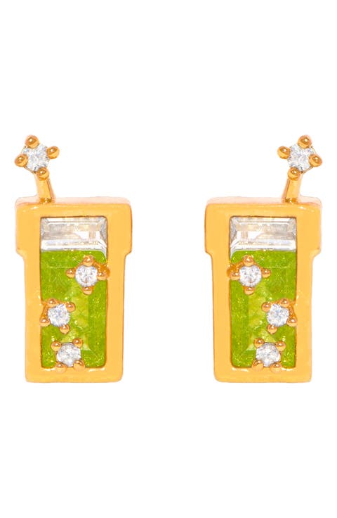 Matcha Stud Earrings