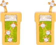 Girls Crew Matcha Stud Earrings
