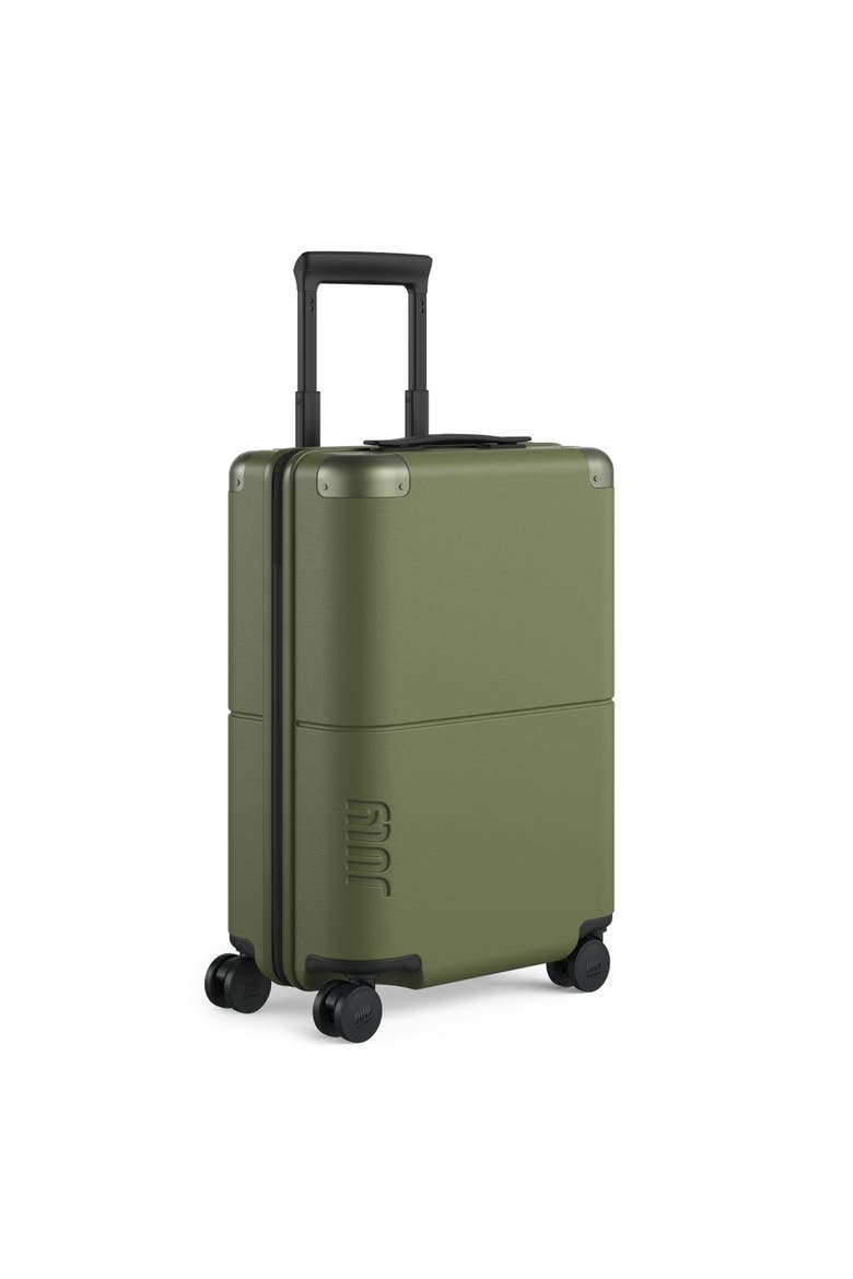 Carry On Suitcase, Alternate, color, Moss
