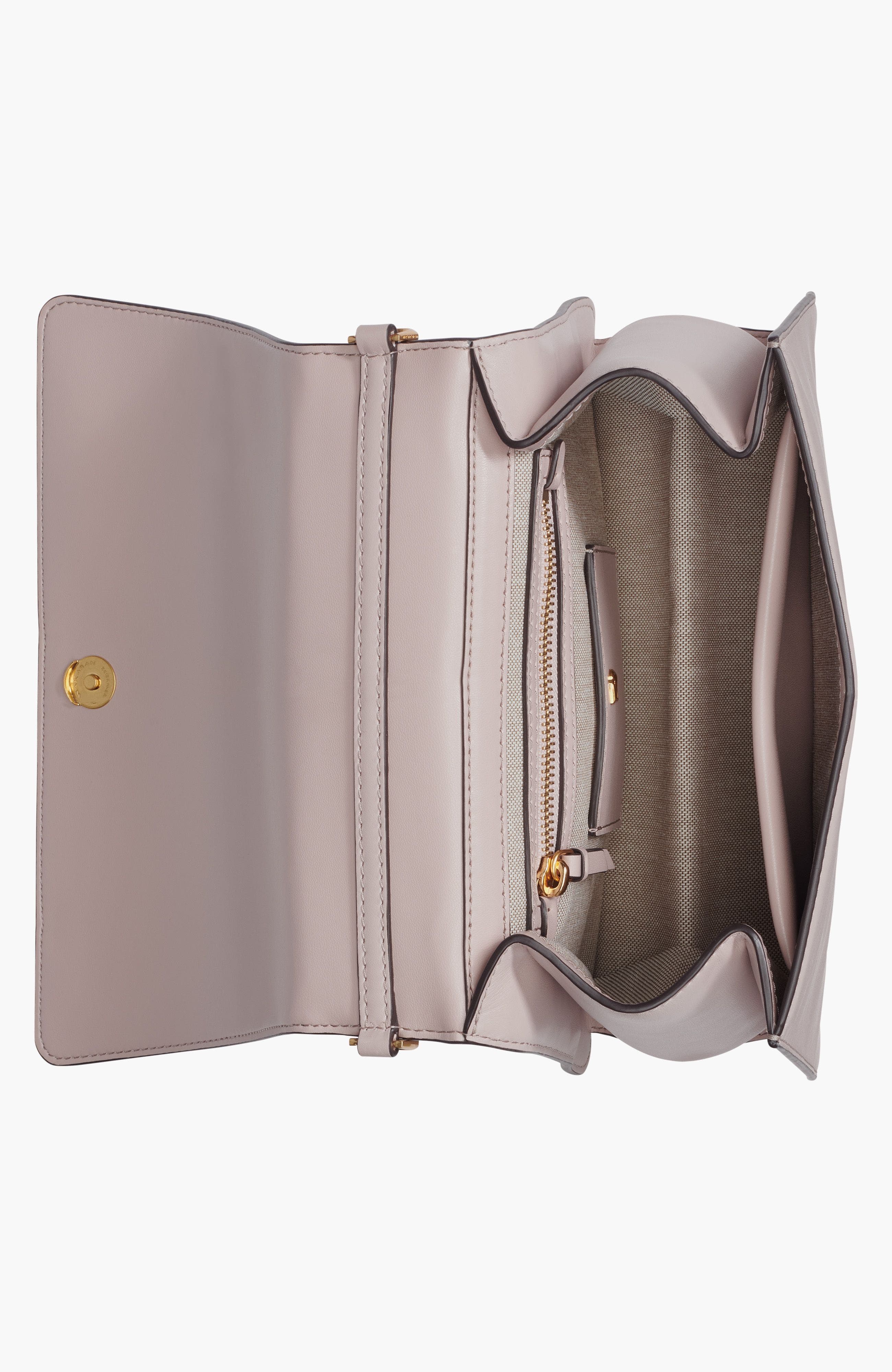 Donna Karan New York Tulle Satchel, Alternate, color, Shadow Grey