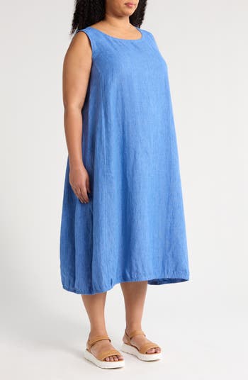 Eileen Fisher Linen Shift Dress Nordstromrack