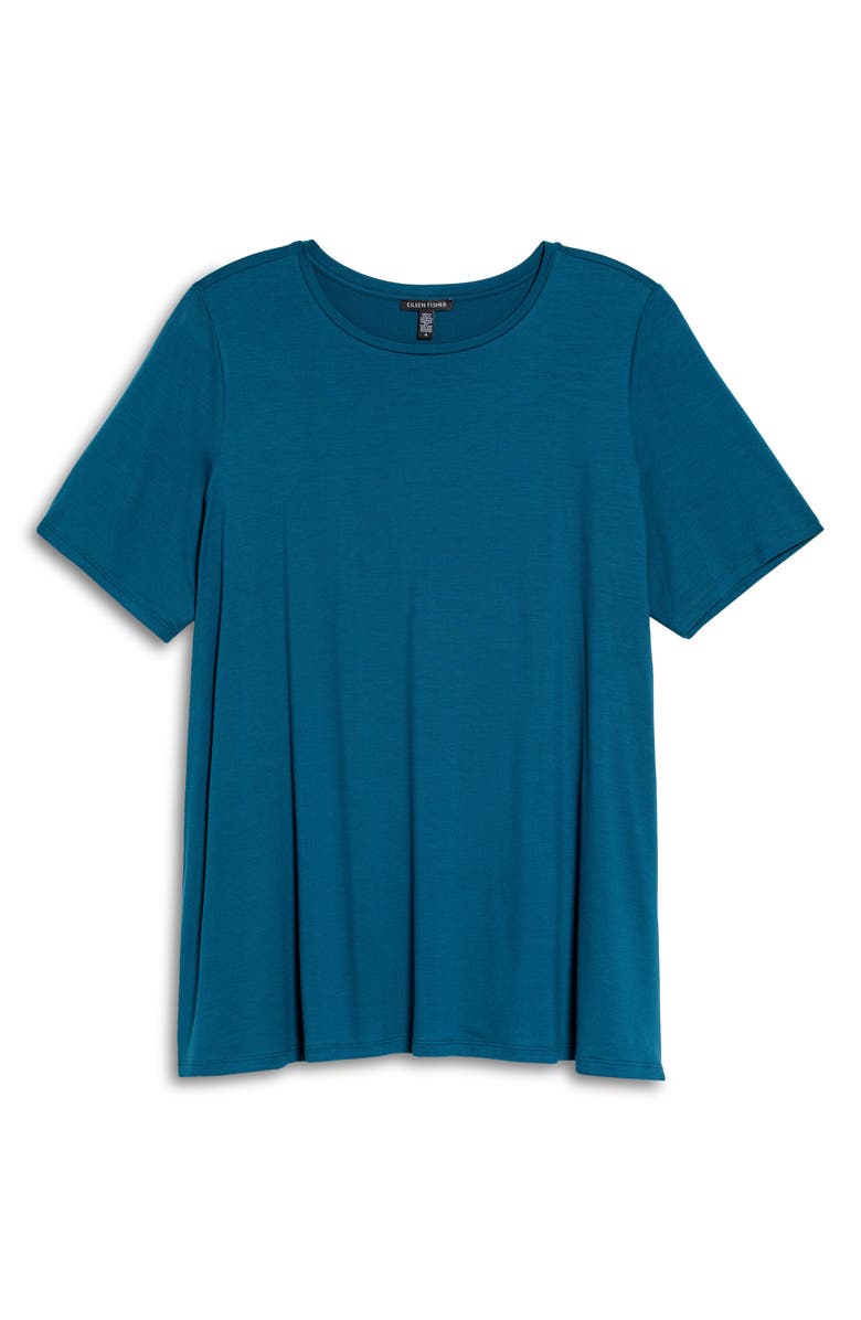 Eileen Fisher Jersey Tunic Tee, Alternate, color, 