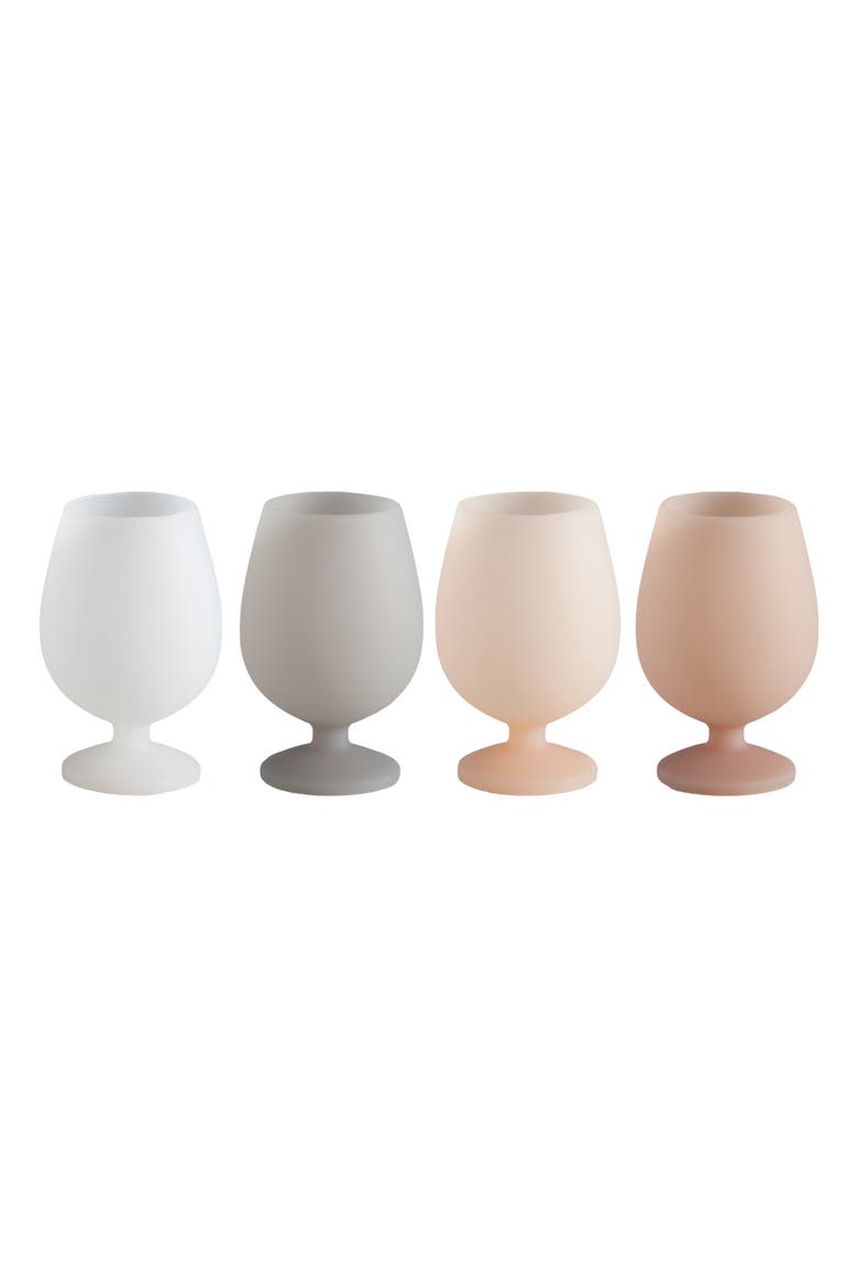 Stemm | Silicone Unbreakable Wine Glasses, Alternate, color, Winter
