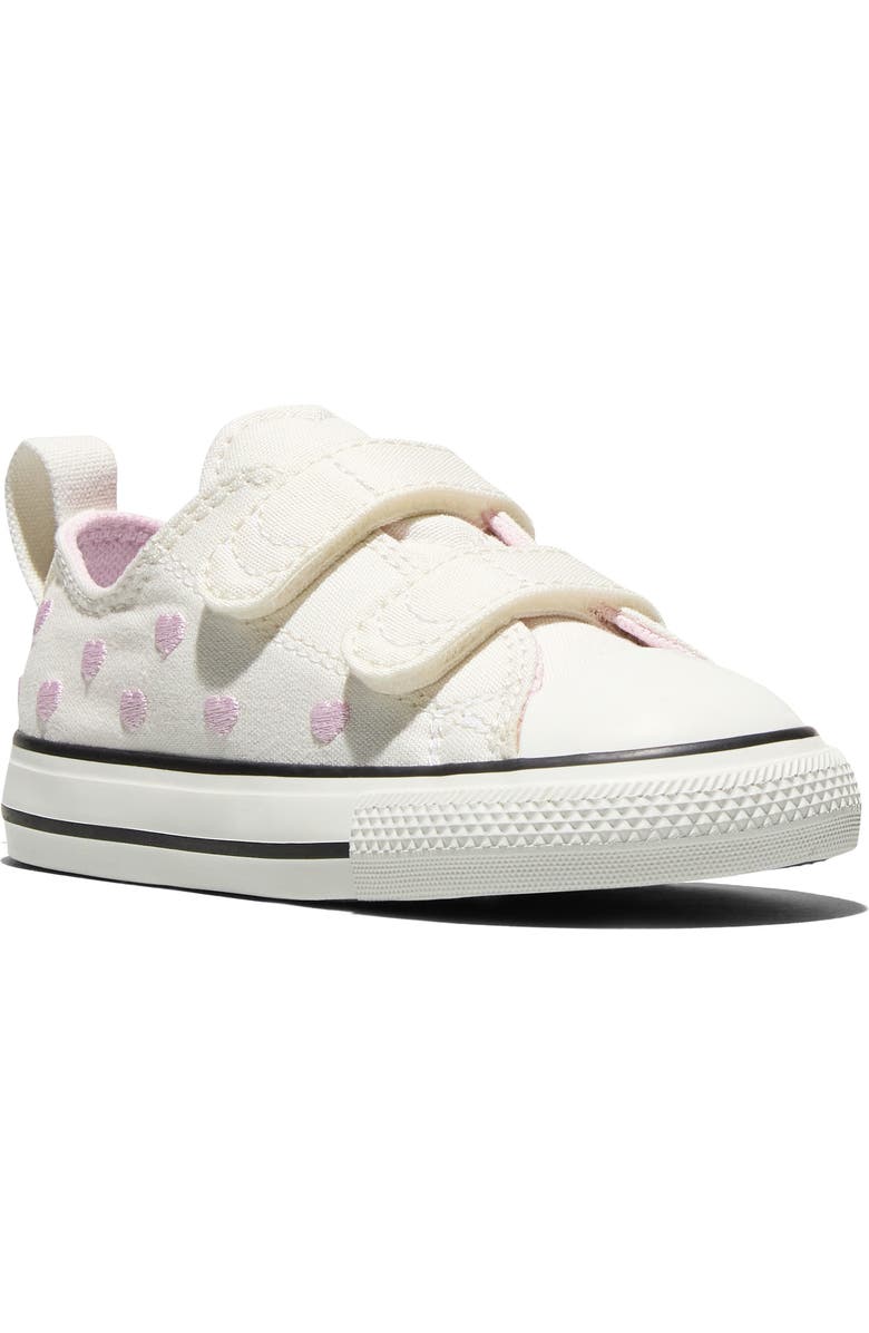 Converse Kids
Chuck Taylor<sup
®</sup
All Star<sup
®</sup
2V Sneaker, Main, color, Vintage White/ New Found Bloom