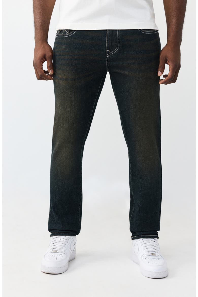 Geno Flap Pocket Slim Jeans, Main, color, DARK ECLIPSE