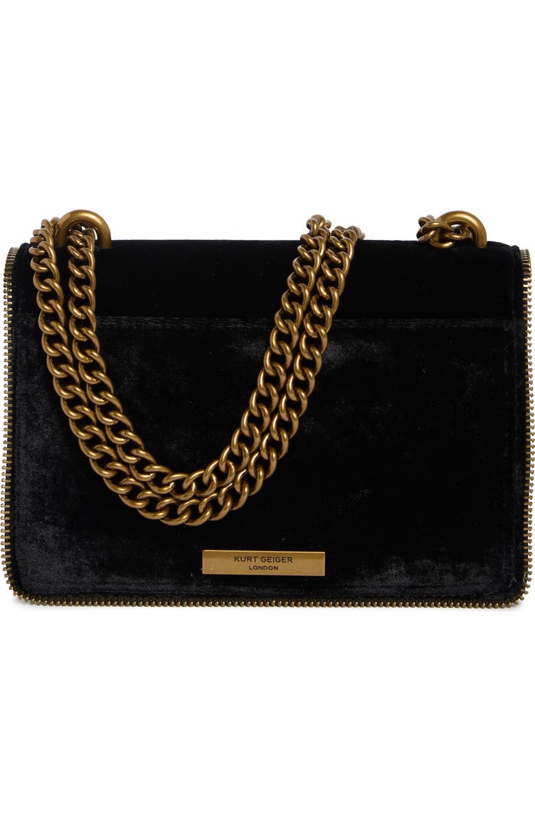 Kurt Geiger London Shoreditch Eagle Small Crossbody Bag, Alternate, color, Bronze Combo