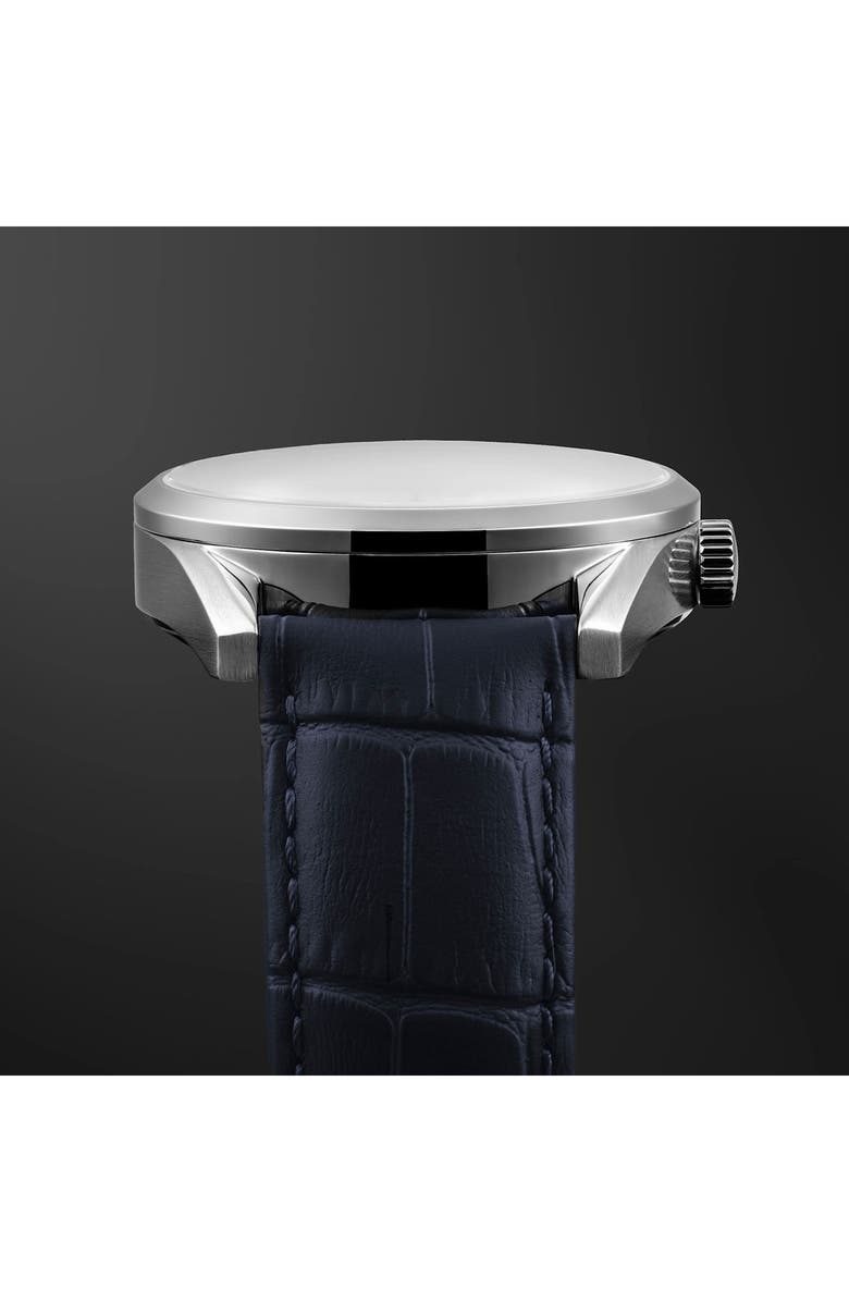 Vincero The Reserve Automatic Bracelet Watch, 41mm, Alternate, color, Blue Silver