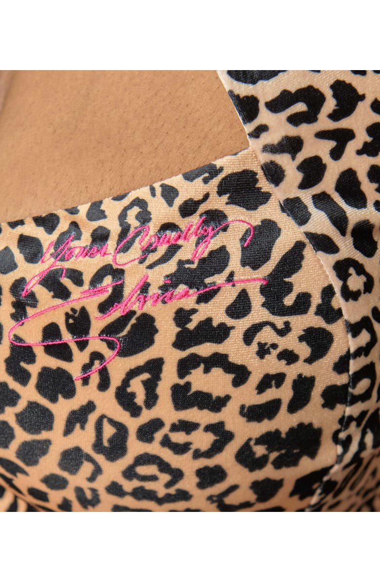 Unique Vintage Plus Size Penelope Wiggle Dress, Alternate, color, Brown