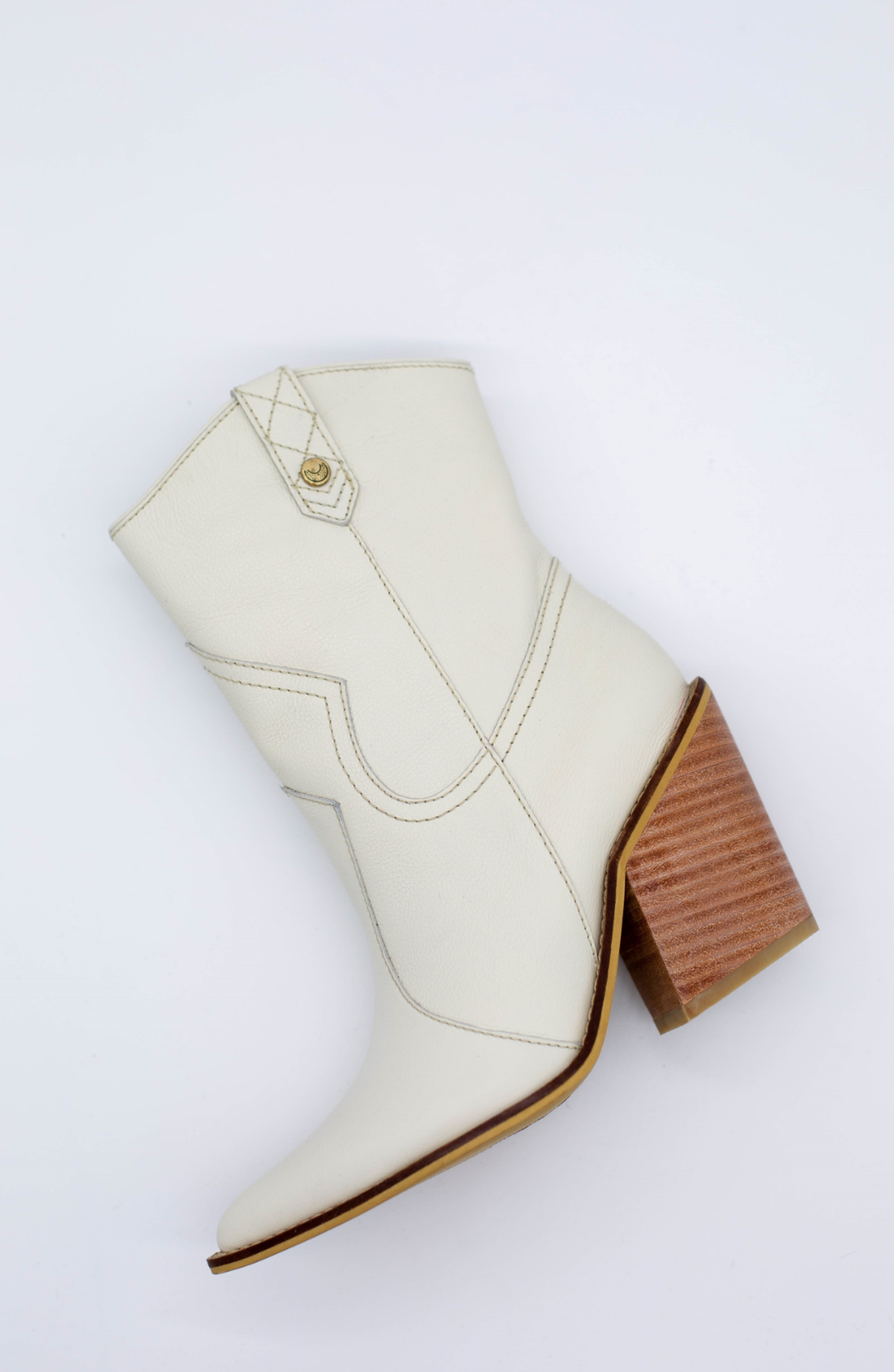 Strength Western Cowboy Boots, Alternate, color, Off White