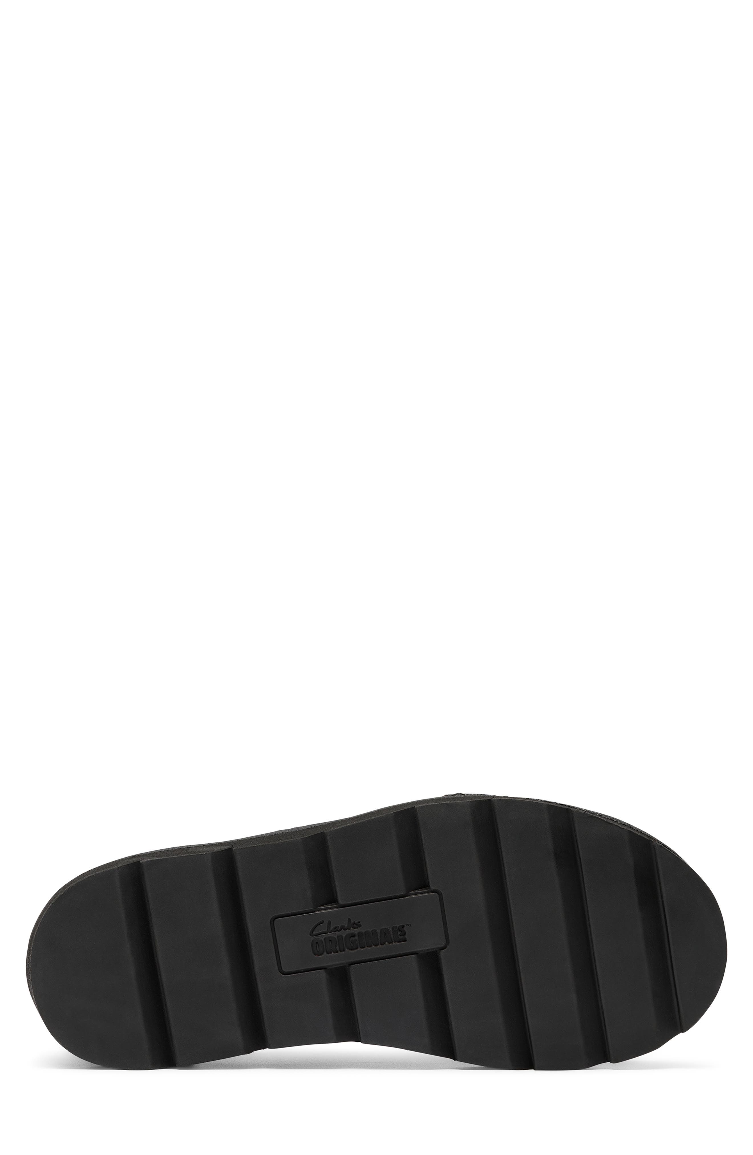 Clarks<sup>®</sup> Originals Meare Lace-Up Wallabee Chukka, Alternate, color, Black Suede