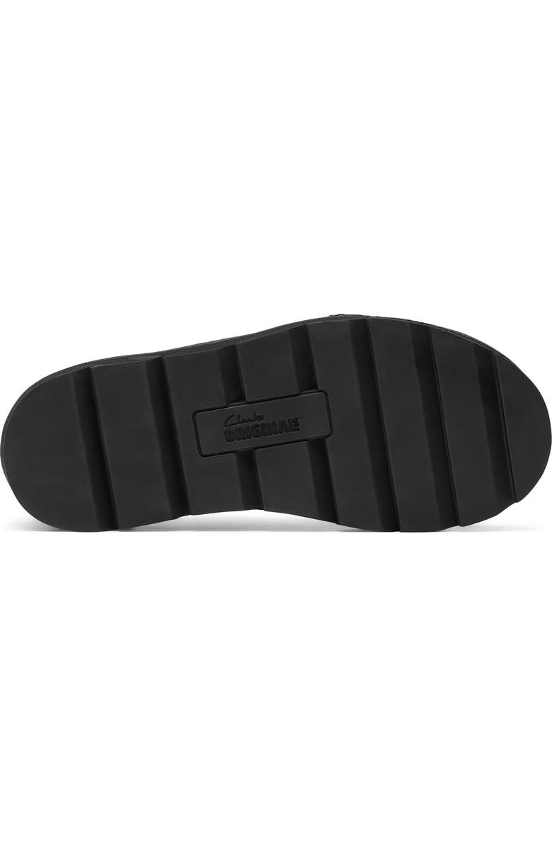 Clarks<sup>®</sup> Originals Meare Lace-Up Wallabee Chukka, Alternate, color, Black Suede