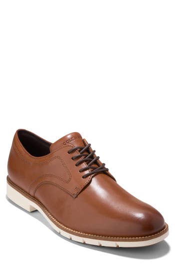 Cole Haan Flexgrand 360 Plain Toe Derby In British Ta