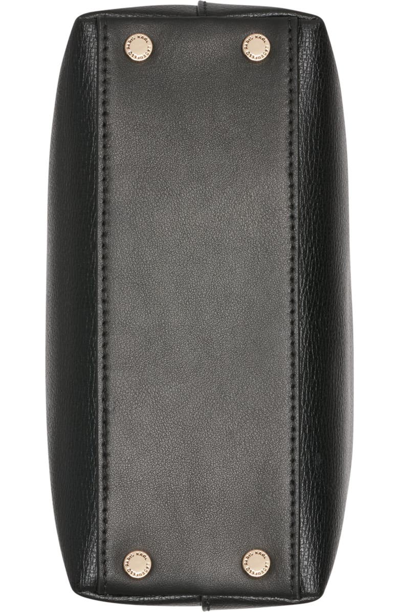 KARL LAGERFELD PARIS Jacqueline Crossbody, Alternate, color, Black/Gold