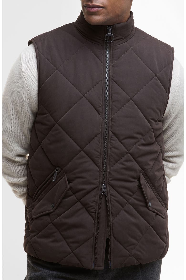 City Chelsea Quilted Vest, Alternate, color, BLACK OAK/ MIDNIGHT OAK