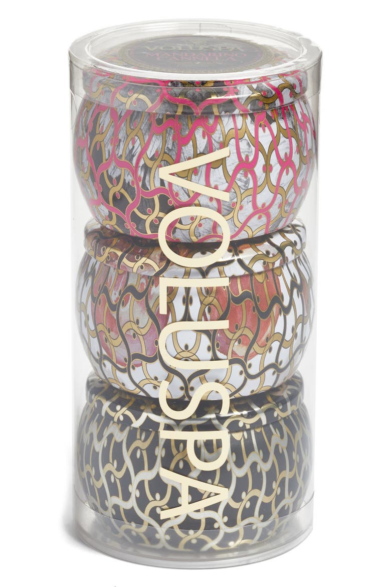 Maison Noir Mini Tin Candle Set, Alternate, color, NO COLOR