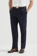 Brunello Cucinelli Leisure fit trousers with pleats