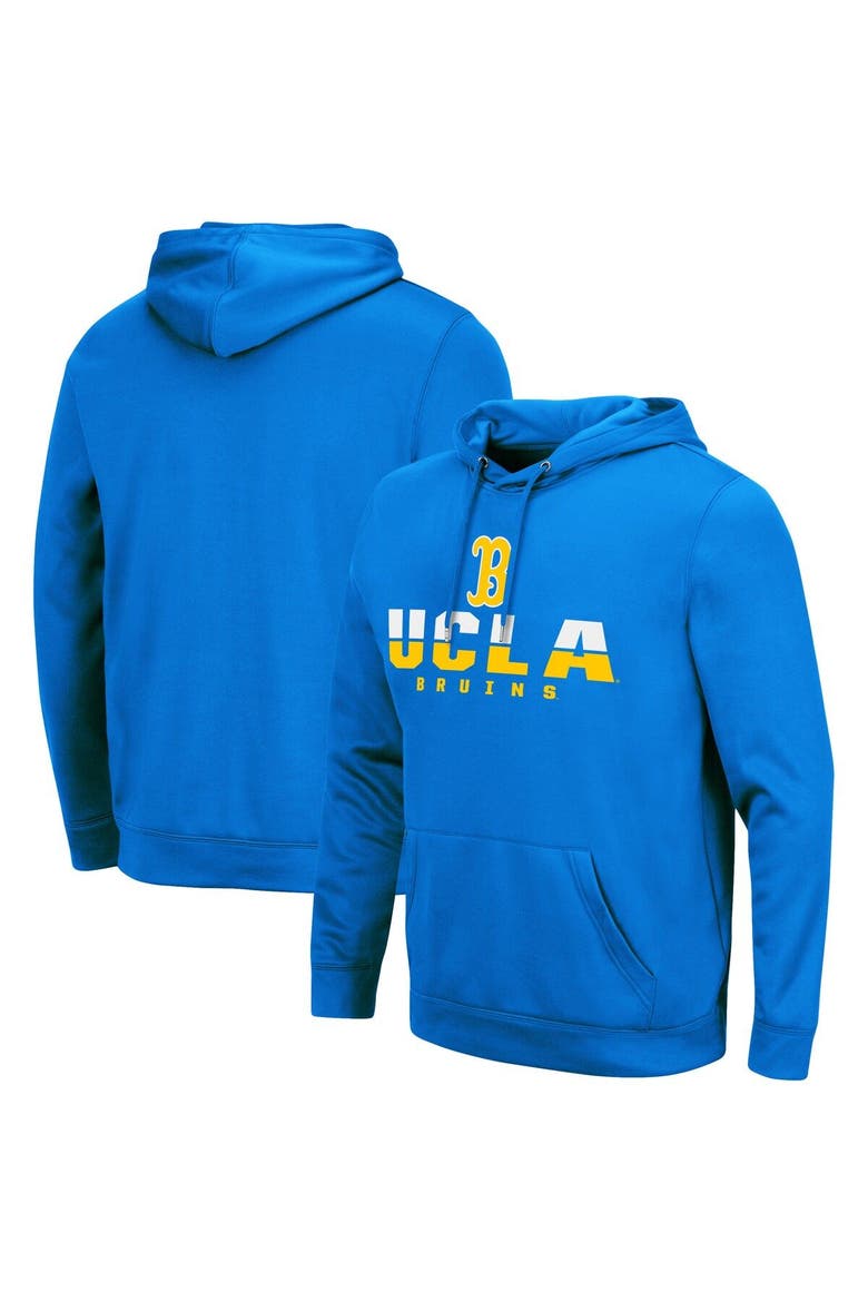 Men's Colosseum Blue UCLA Bruins Lantern Pullover Hoodie, Main, color, Blue