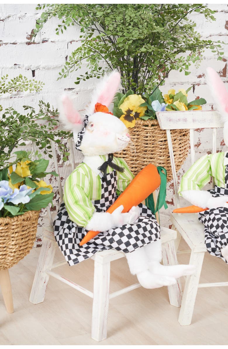 Gallerie II Angora Rabbit Figurine, Alternate, color, White