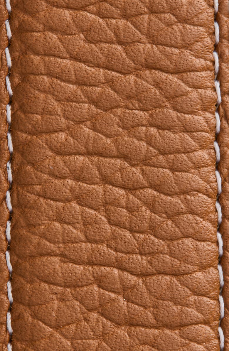 Veronica Beard Anchor Leather Belt, Alternate, color, Hazelwood