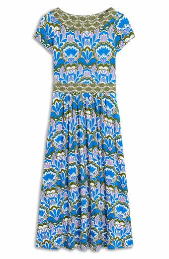 Boden Melanie Print Jersey Midi Dress