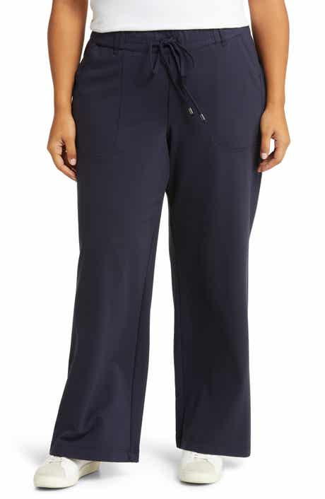 Leisure Drawstring Knit Pants