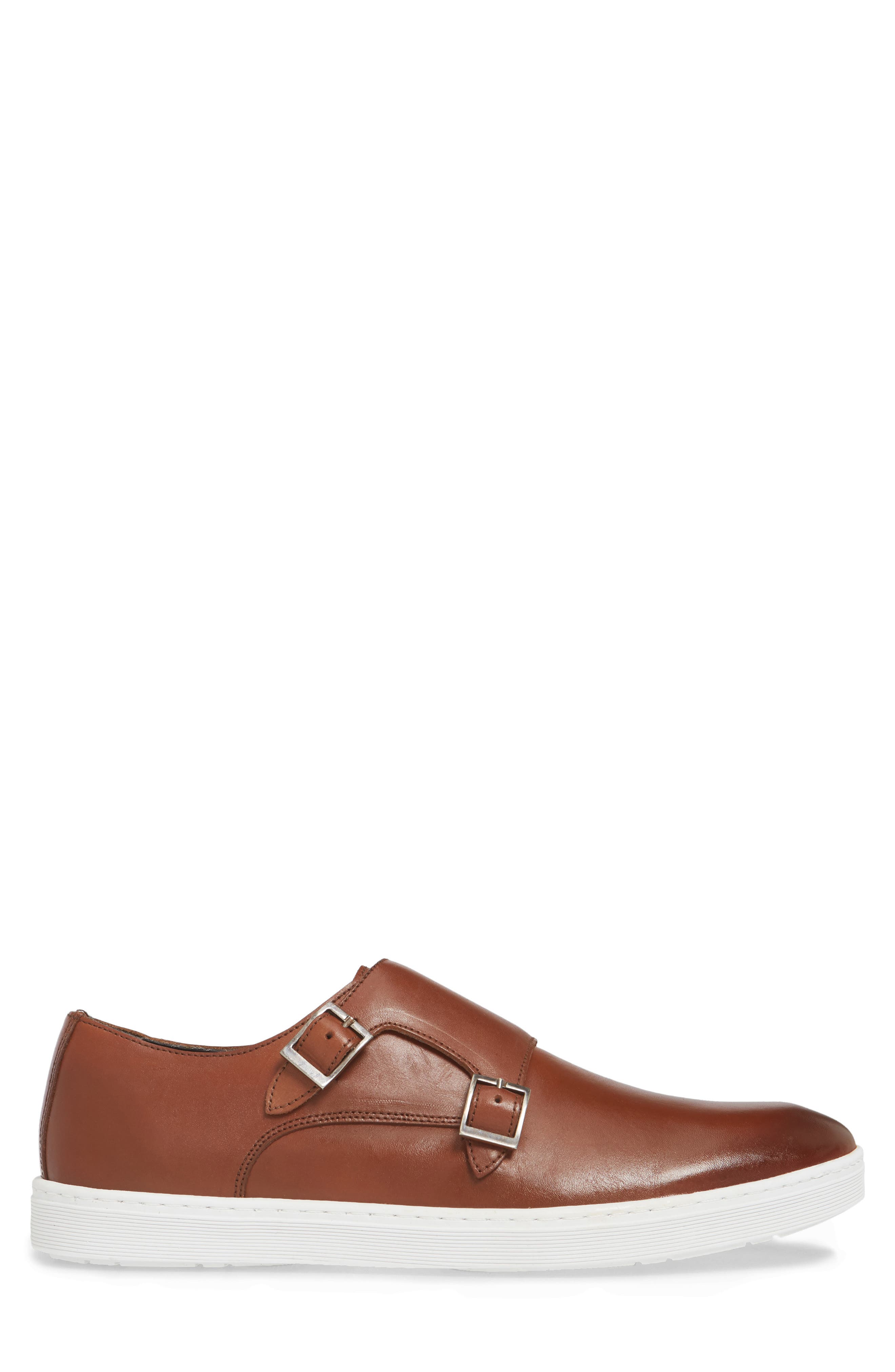 Trey Double Monk Strap Slip-On, Alternate, color, TAN