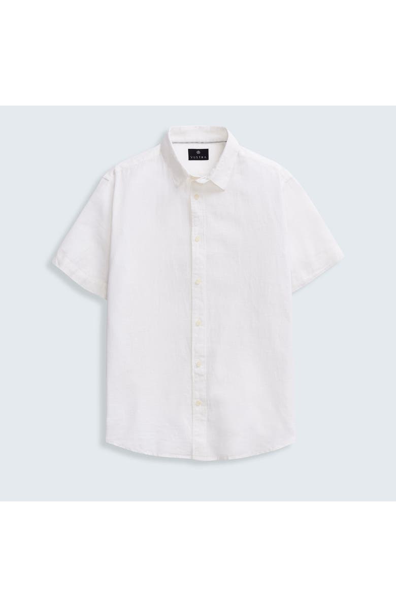 Vustra Linen Fabric Short Sleeve Shirt, Alternate, color, 