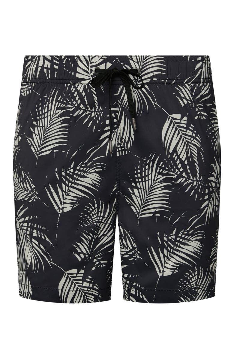 Onia Charles 5" Swim Trunk, Alternate, color, Black/Off White